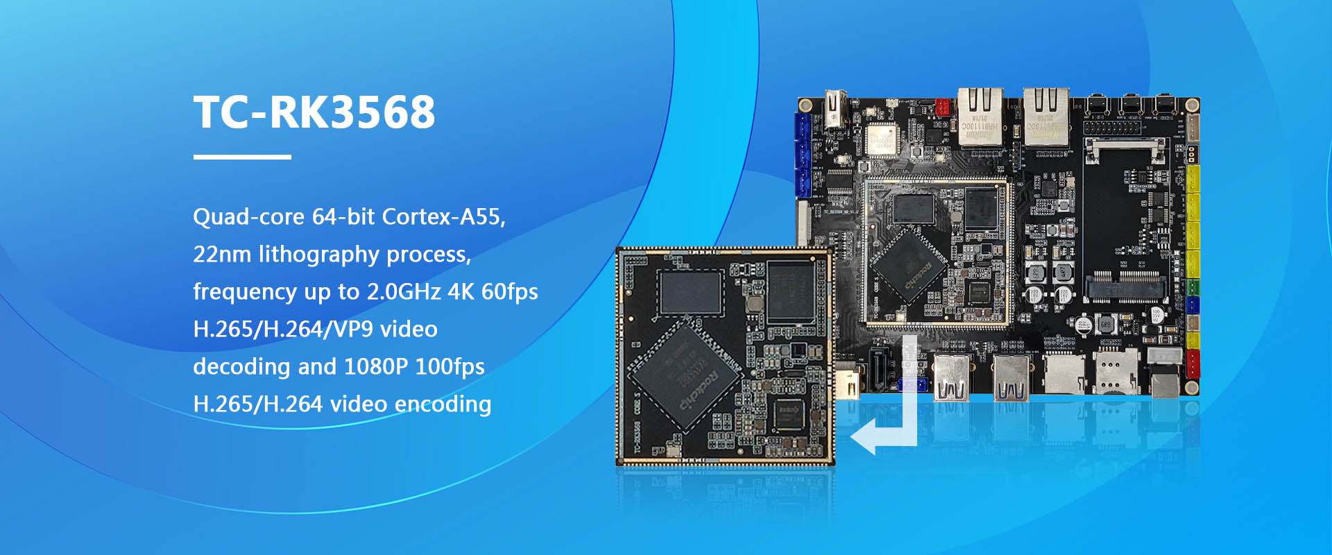 Engros Rockchip TC-RK3568 Development Board High Performance VPU