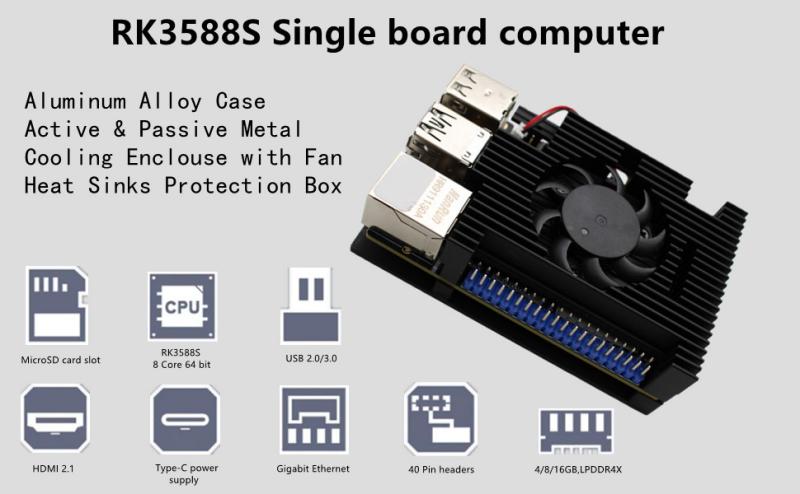 Introduksjon til Rockchip RK3588S utviklingsbrett